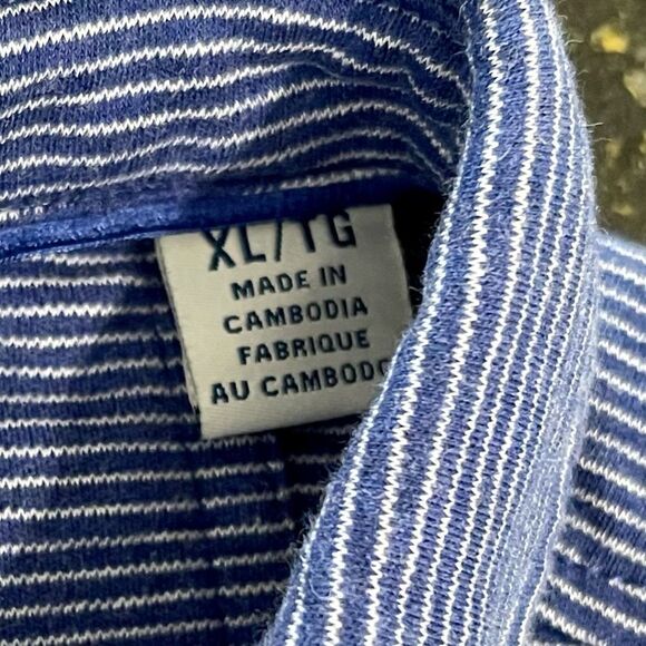 Tommy Bahama Striped Chicago Cubs Polo Shirt. Size XL - Picture 7 of 9